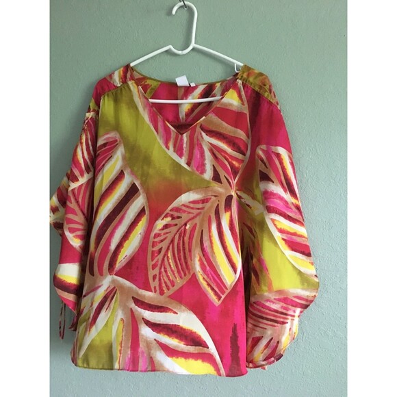 Jones New York Tops - J Jones New York  Women's Size M Kimono/Poncho Blouse